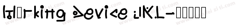 Marking Device JNL字体转换